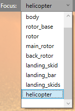 The Focus Menu
